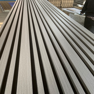 <span class=keywords><strong>Panneaux</strong></span> muraux acoustiques en <span class=keywords><strong>bois</strong></span> à lattes, prix raisonnable, fabrication standard chinoise - Product Image 6