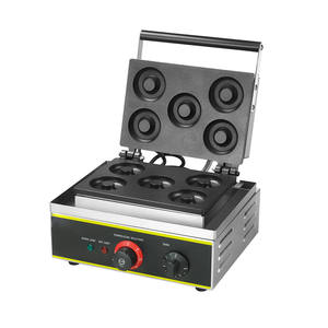 Populaire 12 Grilles En Forme De Boule Gaufres Pan En Acier Inoxydable Commercial Gâteau Pop Gaufrier Machine En Gros - Product Image 4