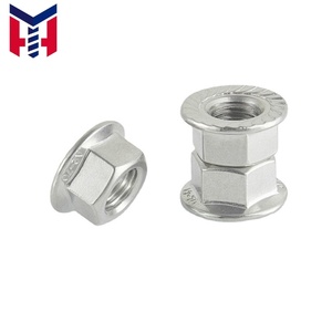 Écrou à bride denté en acier inoxydable 304 DIN 6923 – Tailles et styles personnalisés pour l'automobile - Product Image 6