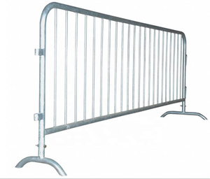 1.1*2.5m di barricata di folla in metallo barricata barriera barriera per eventi di concerti su strada barricate di sicurezza portatili in metallo a basso prezzo - Product Image 1