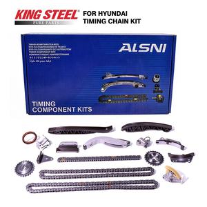 Kit de chaîne de distribution moteur pour voitures Hyundai Elantra Tucson Accent Santa Fe Sonata I30 Veloster I20 I10 H1 Creta <span class=keywords><strong>Kona</strong></span> Getz - Product Image 1