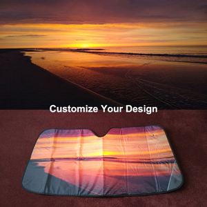 LCC099 Custom Luxury 4S Item <b>Umbrella</b> Keychain Water Cup Air Freshener Car Sunshade <b>Windproof</b> Car Promotion Gift Car Gift Sets - Product Image 3