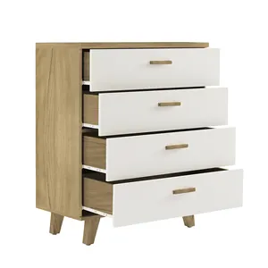 Modern dresser 4 Tier Chest of Drawers, drawers cabinet organizers for living room