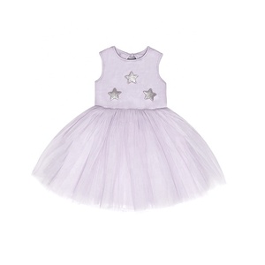 Vestido Tutú con Adornos de Estrellas para Niñas Pequeñas, Estilo Ballet, Vestido de Princesa para Fiesta de Cumpleaños y Actuaciones Escénicas - Product Image 6