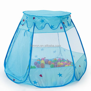 Tente pour enfants en forme d'étoile hexagonale bleue, pliable, pour jeux d'intérieur, piscine à balles, tente de jeu pour bébés - Vente flash - Product Image 1