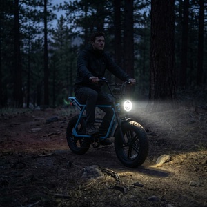 Vélo électrique mini 48V avec phare LED et dérailleur 7 vitesses, vélo électrique tout-terrain pour les escapades de week-end - Product Image 3