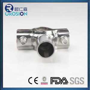 Support de tuyau 304 en acier inoxydable Collier de serrage fixe en PVC Collier de serrage flexible pour le soudage - Product Image 4