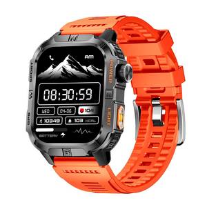 GTH3 Orologio Intelligente Sportivo da Uomo Alla Moda Impermeabile Robusto con <span class=keywords><strong>GPS</strong></span> e Monitoraggio della Salute per Telefoni Android e iOS - Product Image 2
