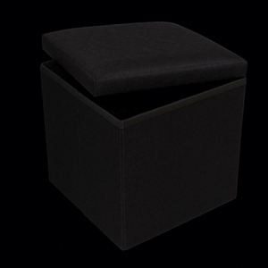 <b>Stool</b> Living Room Furniture Storage Box Fabric Stainless Steel <b>Bamboo</b> Highest Quality Sample Available - Product Image 3