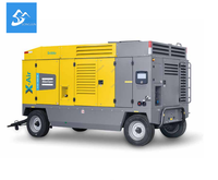 Compresseur d'air industriel X-AIR 1100 à double vitesse 316 kW 18/25 bar pour opération auxiliaire lourde
