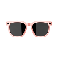 Lunettes intelligentes IA de pointe à haute technologie avec microphone, lecteur de musique et assistant de traduction d'appels en temps réel