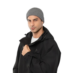 Bonnet tricoté unisexe pour le ski d'hiver transfrontalier, épais, coupe-vent, respirant, chaud, style melon, en fourrure de <span class=keywords><strong>lapin</strong></span> pour l'extérieur - Product Image 4