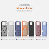 Nouveauté Coque magnétique pour iPhone 18 Pro Max, Coque de téléphone hybride antichoc TPU+PC avec toucher doux, Accessoires mobiles en gros