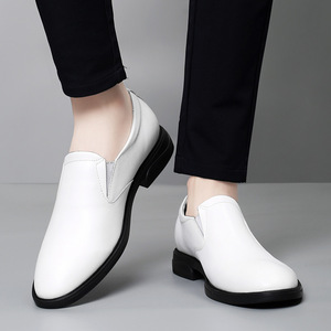 <span class=keywords><strong>Mocasines</strong></span> de Cuero Formales para Hombre, Zapatos Casuales Planos de <span class=keywords><strong>Caballero</strong></span>, Zapatos de Conducir Sin Cordones de Primavera/<span class=keywords><strong>Verano</strong></span> con Suela de Goma - Product Image 4