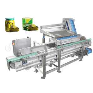 Ligne de production automatique de conserves de concombres marinés Leadworld Ligne de transformation d'aliments en boîte et en boîte