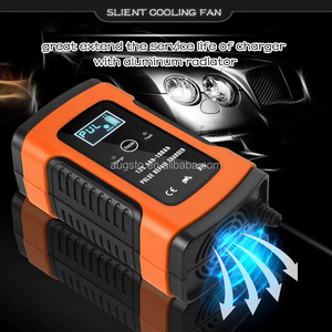 Cargador de batería inteligente automotriz 12V 5Amp con enchufe US UK AU EU para baterías de plomo-ácido AGM GEL SLA WET - Product Image 5