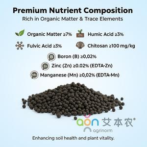 Fertilizzante Organico Composto Completamente Idrosolubile Agrinorm, Solfato di Potassio Tipo NPK18-6-18, Purezza 100%, OEM Granulare - Product Image 4