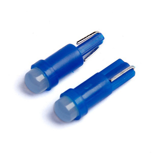 Ceramic T5 Car Instrument Bulbs, T5 Car <b>LED</b> Vanity <b>Lights</b>, 1SMD 3D Diffuse <b>Light</b>, COB Indicator <b>Light</b> - Product Image 1