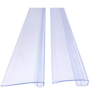 Strisce di Gomma PVC per Blocco Acqua con Bordi Allargati per Separazione Asciutto-Bagnato in Cabine Doccia con Porte in Vetro - Product Image 1