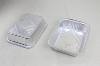 1500ml Aluminum Foil Takeaway Container for BBQ Meat Taco Pasta Cake Baking Food Service and Catering