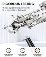 Machine à tisser les tapis électrique automatique, machine à floquer, métier à tisser à navette, kit 2 en 1 avec pistolet à touffetage