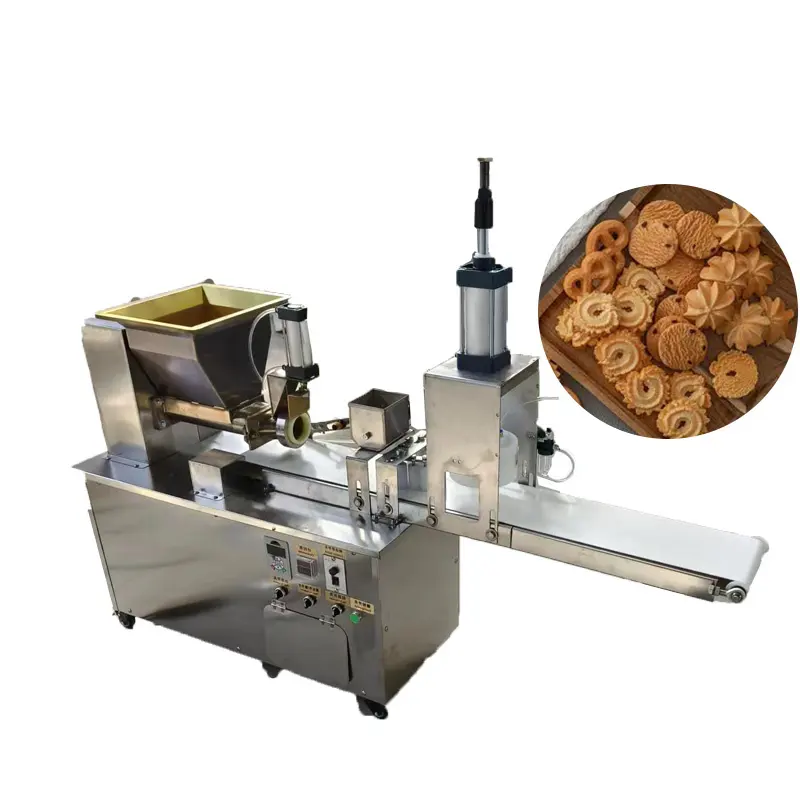 Equipamento Automático De Padaria Macaron Olá Panda Cookies Pressionando Máquinas E Biscoitos Duro Máquina De Fazer Copo