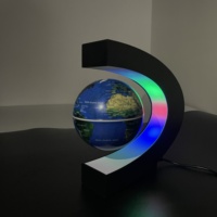 Globo flotante de levitación magnética que cambia de Color, lámpara, regalos geniales, Globo flotante con luces LED