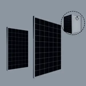 Pannello solare HJT certificato TUV CE modulo fotovoltaico a mezza cella 335w 340w 345w 350w 355w pannello solare poli