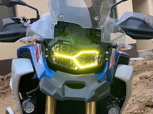 Couverture de phare de moto pour <span class=keywords><strong>BMW</strong></span> F850GS ADV <span class=keywords><strong>Adventure</strong></span> F750GS F 850GS <span class=keywords><strong>850</strong></span> <span class=keywords><strong>GS</strong></span> - Product Image 4