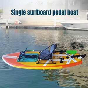 <span class=keywords><strong>Kayak</strong></span> Inflable Naranja con Sistema de <span class=keywords><strong>Pedales</strong></span> <span class=keywords><strong>para</strong></span> Pesca y Surf Individual - Product Image 2