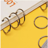 Journal de voyage personnalisé A5, reliure spirale à feuilles mobiles, papier recyclé, couverture transparente en PVC imperméable