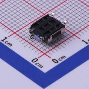 UK-B02130G31-BN-SP18Y Tactile Switch SMD Switch Single Pole Single Throw Round Button 1.8N Vertical Mount - Product Image 2