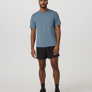 T-shirt de sport léger et respirant pour homme, séchage rapide, course à pied, entraînement, gym, vêtements décontractés, hauts de sport, fitness - Product Image 4