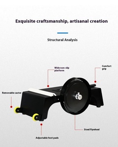 HUAVIGOR HKY-JS03 Trainer Isoinertale con Volano da 28kg, Macchina Multifunzione per Allenamento di Forza per <span class=keywords><strong>Palestra</strong></span>, Casa e Studio Fitness - Product Image 2