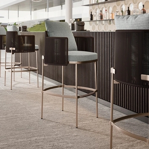 Meubles en teck de <span class=keywords><strong>balcon</strong></span>, meubles de patio en teck d'extérieur, jardin en teck moderne avec chaise en aluminium, ensemble de table à manger - Product Image 3