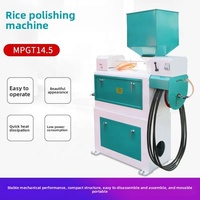 Équipement de blanchiment du riz à rouleaux d'émeri horizontaux à bon prix, machines de décorticage et de polissage du riz pour usine de rizerie, forte aspiration