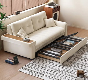 Canapé-<span class=keywords><strong>lit</strong></span> multifonctionnel, double usage, pliable, pour petit appartement, bureau, studio - Product Image 2