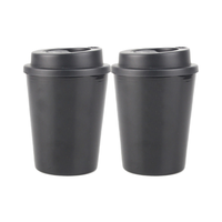 Fabriqué en Chine, gobelet à café/eau minérale en papier isolé à double paroi de haute qualité, norme européenne 8oz, logo personnalisé KGPC-075