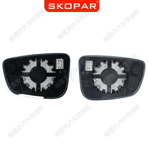 Lente de espejo retrovisor para BMW G28 G38 2003-2007, lado derecho e izquierdo, pieza de repuesto 51167445414 51167445413, ABS negro - Product Image 2