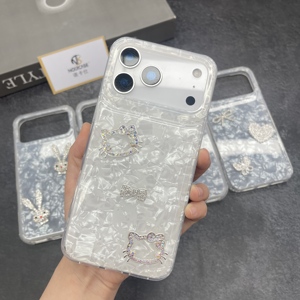 <span class=keywords><strong>Coque</strong></span> Miroir Scintillante pour <span class=keywords><strong>iPhone</strong></span> 15 16 17 18 Pro Max et Modèles Android avec Anneau Support, Compatible Magnétique, Vente en Gros Tendance - Product Image 1