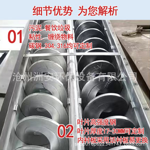 Transportador Espiral WLS de Acero Inoxidable con Velocidad Ajustable de 5.5 Kw para Fábrica de Alimentos y Bebidas, Inclinado, Bidireccional y Duradero - Product Image 5