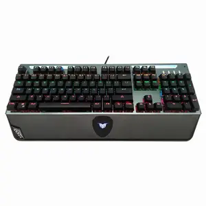 104键标准金属有线机械键盘RGB OEM机械键盘