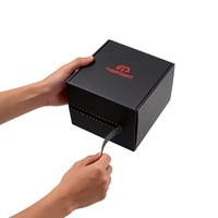 Boîtes en carton ondulé rigides écologiques personnalisées pour l'emballage en forme d'avion, utilisation e-commerce, vêtements et électronique