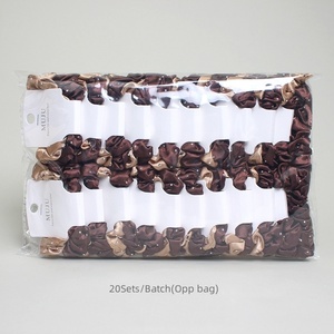 Set 2 Buah Aksesoris Rambut Versi Korea Mewah Ringan Hot Drill Ikat Rambut Elastis Kategori - Product Image 3