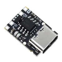 Placa de Carga para Baterías de Litio de 3.7V con Protección, Tipo-C USB C, Módulo de Carga para Baterías de Iones de Litio, Protección Contra Sobrecarga
