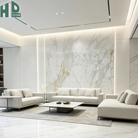 Marbre Calacatta Gold d'Italie, calcite blanche naturelle avec veines dorées, grande dalle polie pour comptoir, décoration murale de salon
