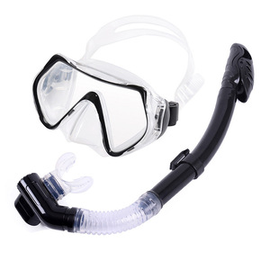Set de Buceo con Máscara de Snorkel Completamente Seca, Antivaho, Equipo de Natación para Adultos, Uso en Verano - Product Image 1