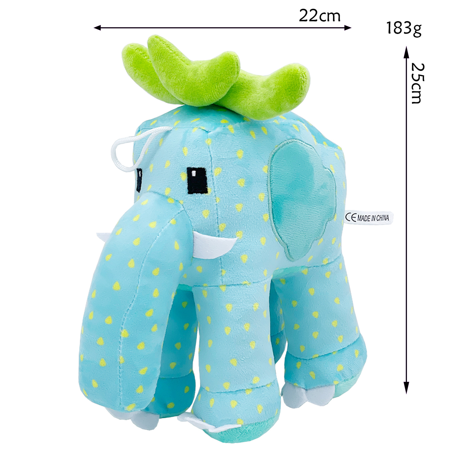 Elefante fragola blu