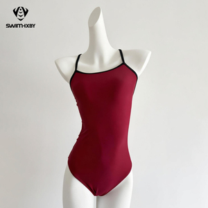 Traje de Baño de Una Pieza para Triatlón con Logotipo Personalizado, Impresión por Transferencia de Calor, 220g, Secado Rápido, Transpirable y Ajustado - Product Image 2