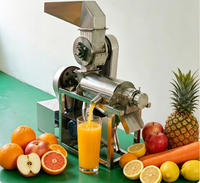 RVS Fruit- en Groentesapcentrifuge met Koude Persing voor Sinaasappel, Appel, Tomaat, Gember, Guave en andere groenten